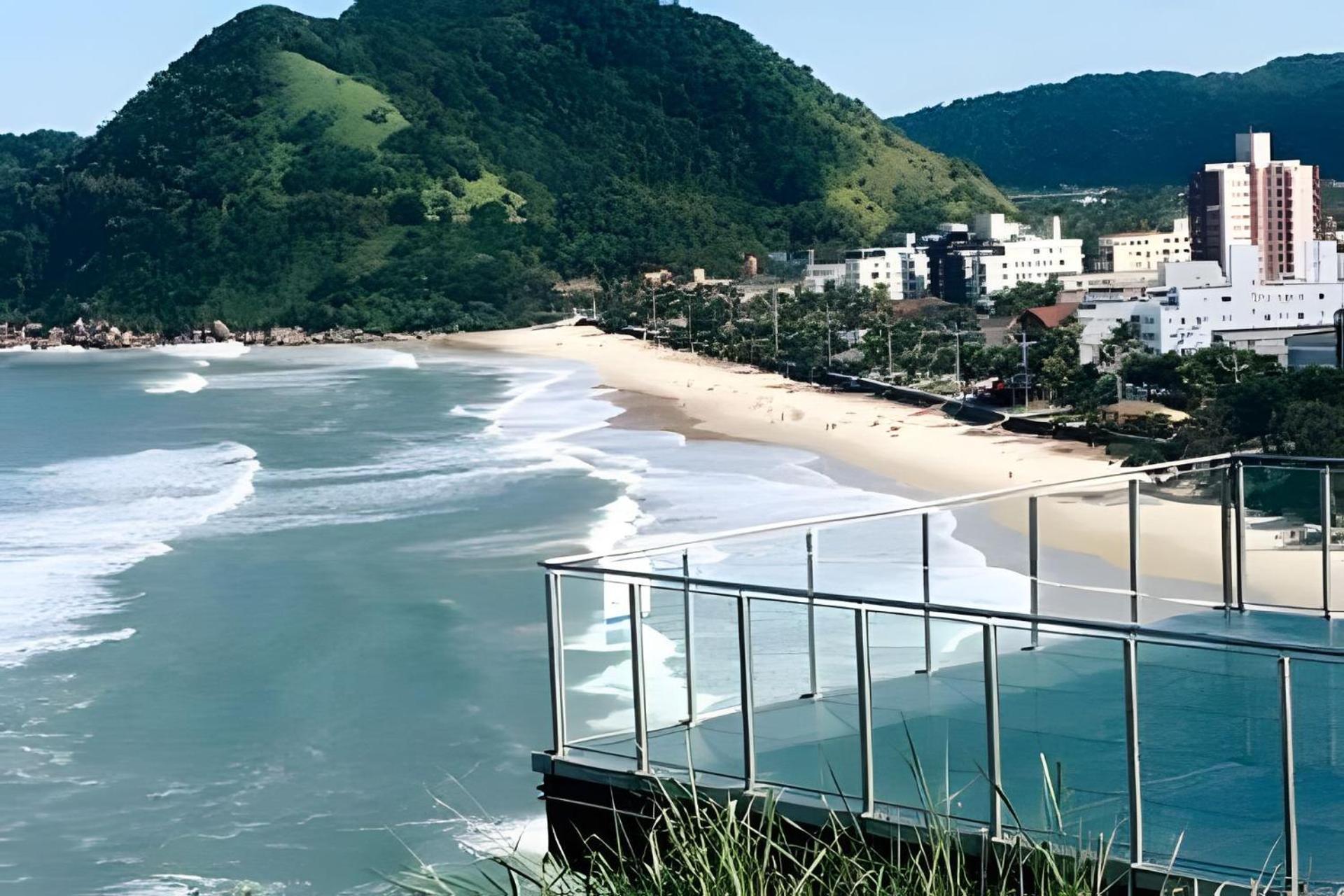 25C - Pe Na Areia Da Praia Do Tombo + Roupas De Cama + Vivo Fibra Guarujá Exterior photo